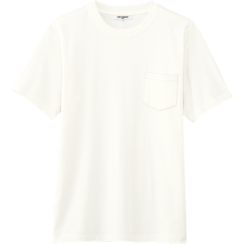 ティーエッチエス ポケットTシャツ AS8545 キナリ S 1枚/袋(ご注文単位1袋)【直送品】