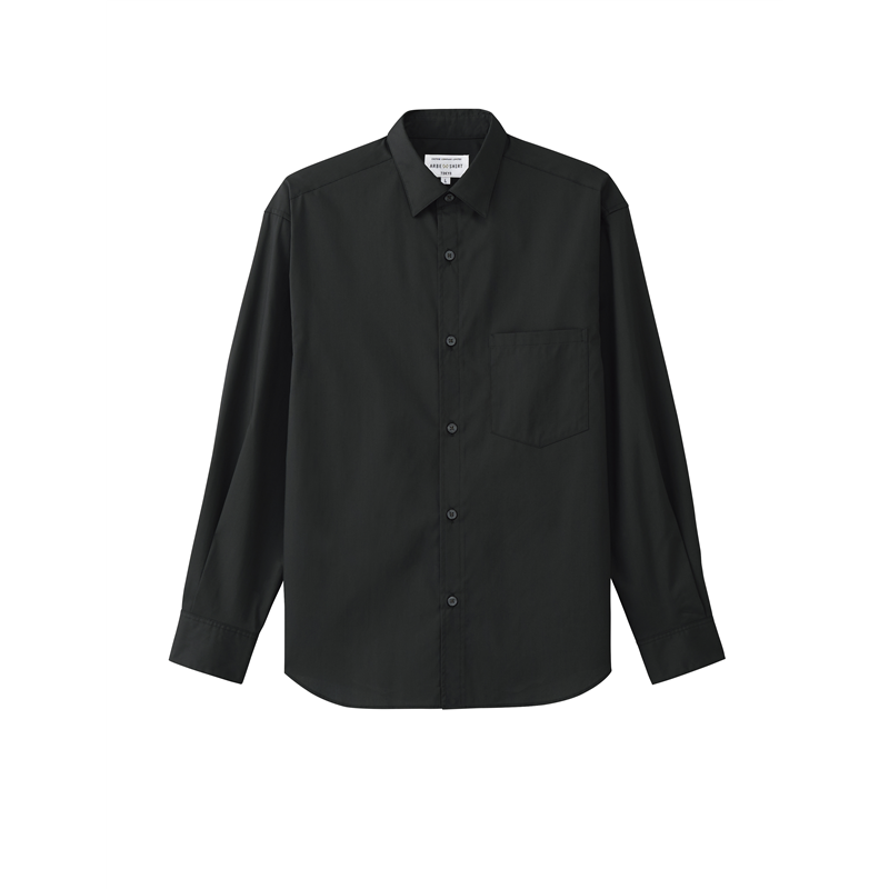 ティーエッチエス シャツ長袖 EP8713 ブラック 3L 1枚/袋（ご注文単位1袋）【直送品】