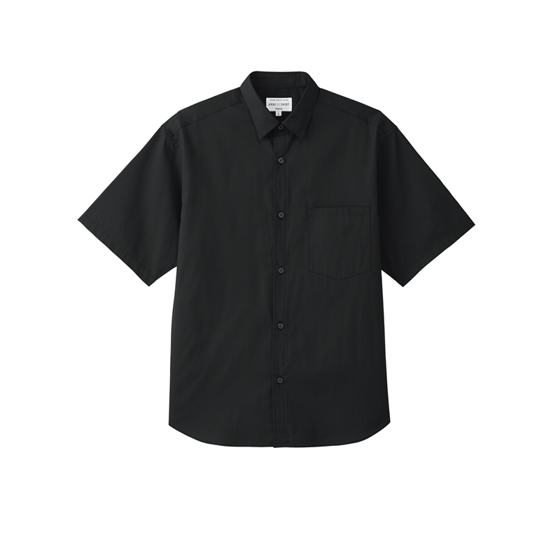ティーエッチエス シャツ半袖 EP8714 ブラック 4L 1枚/袋（ご注文単位1袋）【直送品】