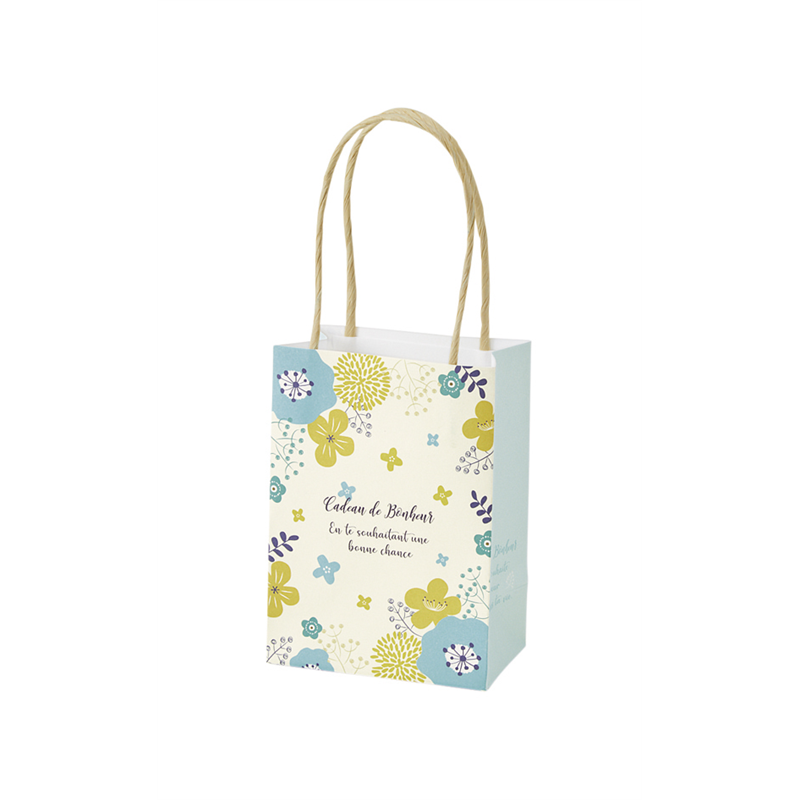 イナップ カラフルミニペーパーバッグ 3柄アソート 60枚/袋(ご注単位3袋)【直送品】