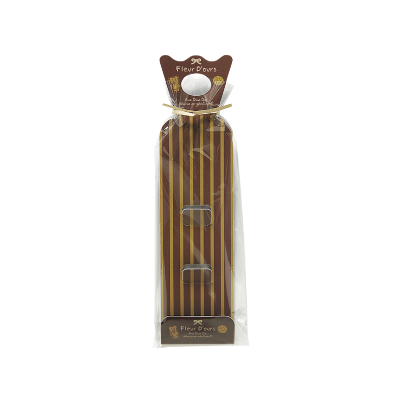 イナップ ブラウンベアペーパートレイ 3個用 100個/袋（ご注単位2袋）【直送品】