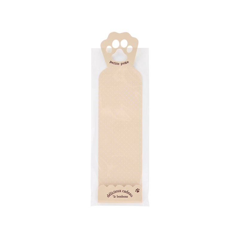 イナップ ベージュキャットペーパートレイ 3個用 100個/袋（ご注単位2袋）【直送品】