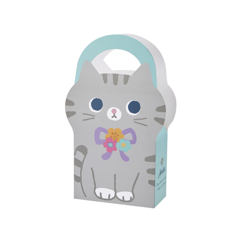 イナップ ねこちゃんダイカットボックス 30個/袋（ご注単位4袋）【直送品】
