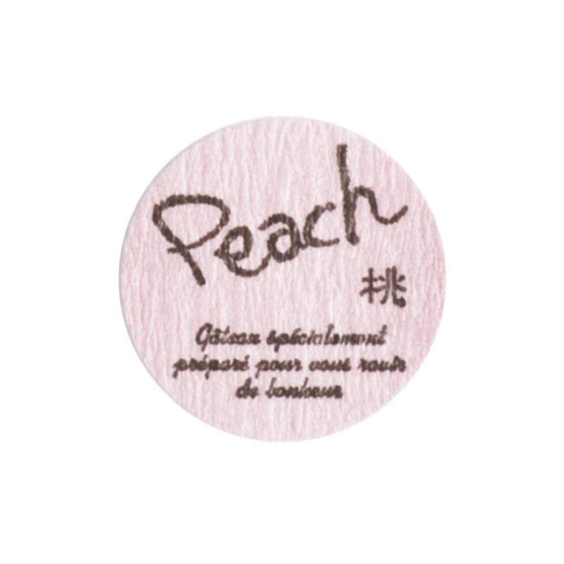 イナップ 味シール 桃 200枚/パック（ご注単位25パック）【直送品】