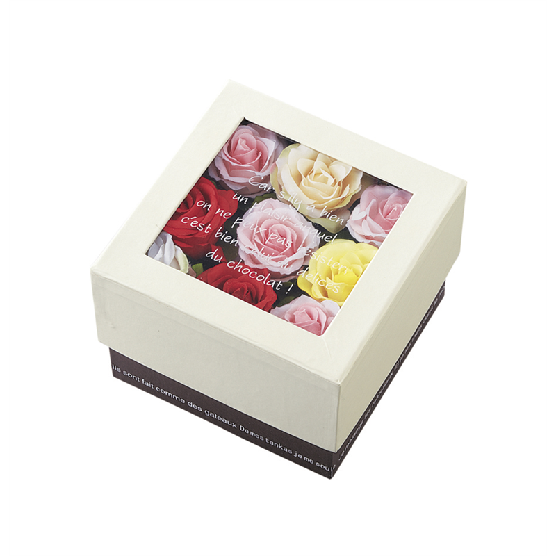 イナップ 造花スクエアボックス 1個（ご注文単位30個）【直送品】