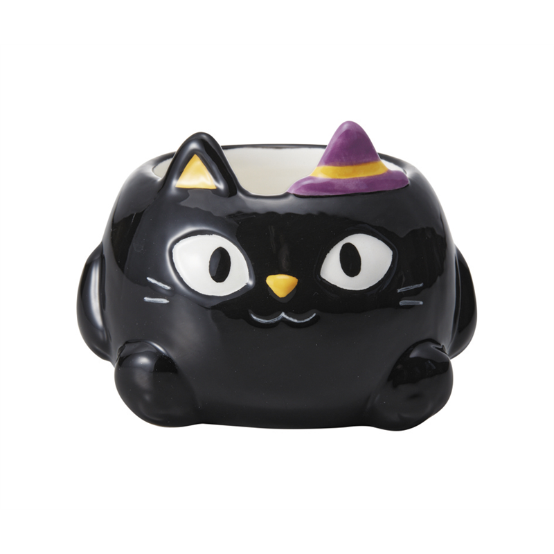 イナップ お座り黒猫カップ 1個（ご注文単位144個）【直送品】