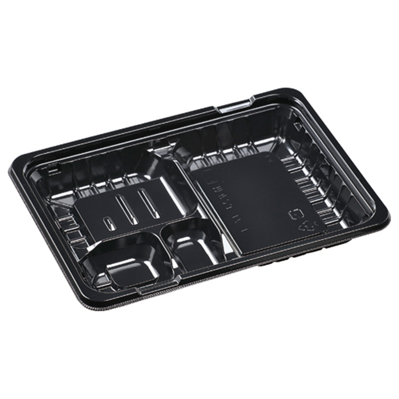 エフピコ 弁当容器 MSD箱弁 本体 23-17-1 黒 50枚/袋（ご注文単位1袋）【直送品】