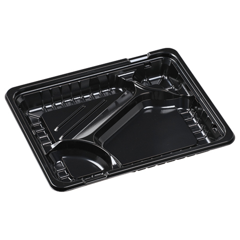 エフピコ 弁当容器 MSD箱弁 本体 24-20-1 黒 50枚/袋（ご注文単位1袋）【直送品】