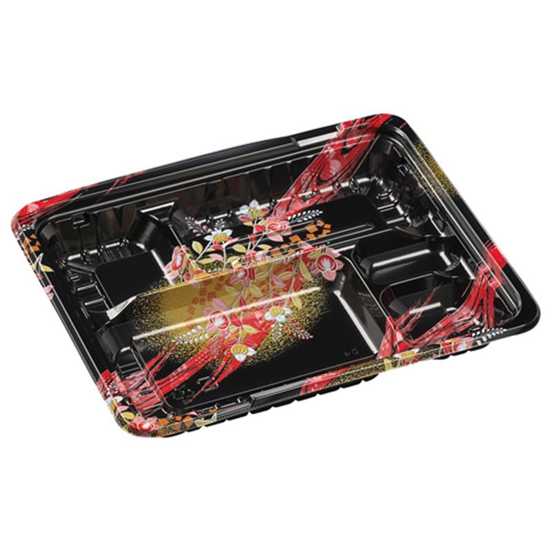 エフピコ 弁当容器 MSD箱弁 本体 24-20-2 ゆうび赤 50枚/袋（ご注文単位1袋）【直送品】