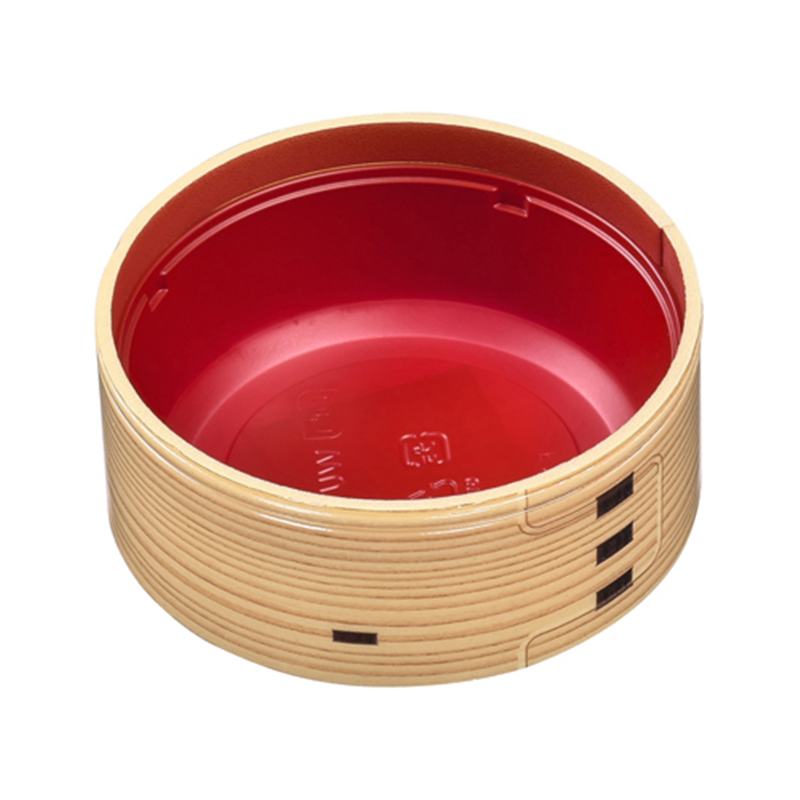 エフピコ 折箱弁当容器 本体 WUかん合-丸120 わっぱ 20枚/袋（ご注文単位1袋）【直送品】