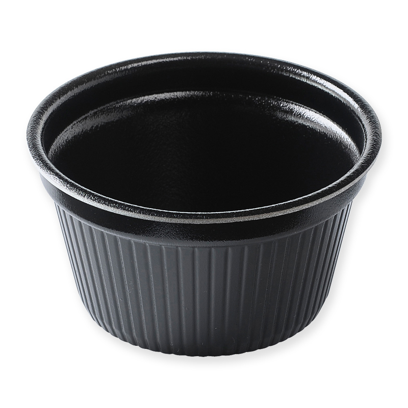 エフピコ 食品容器 MFPドリスカップ 本体 129-540 黒W 30個/袋（ご注文単位1袋）【直送品】
