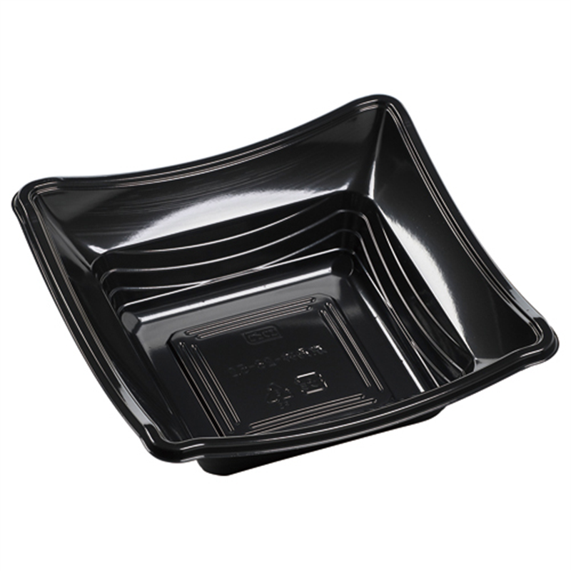 エフピコ 丼容器 MSD京角丼 本体 28-52 黒 50枚/袋（ご注文単位1袋）【直送品】