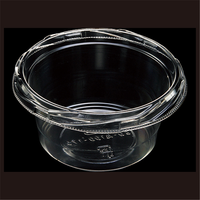 エフピコ 惣菜容器 SQ-丸 本体 100-170(V) 透明 50枚/袋(ご注文単位1袋)【直送品】