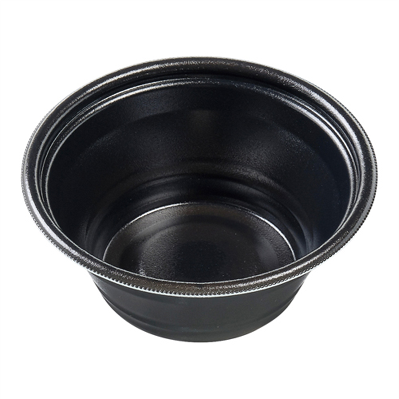エフピコ 麺容器 MFPホット麺 本体 17（70）絞 黒W 50枚/袋（ご注文単位1袋）【直送品】