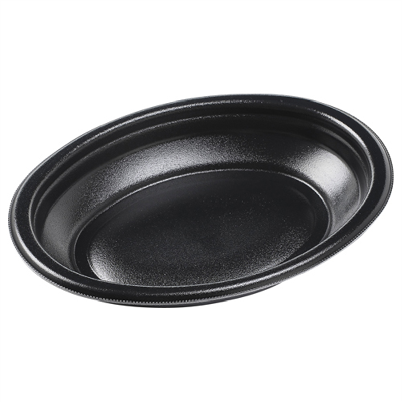 エフピコ 軽食容器 MFPデリプレ 本体 25-18 黒 25枚/袋（ご注文単位1袋）【直送品】