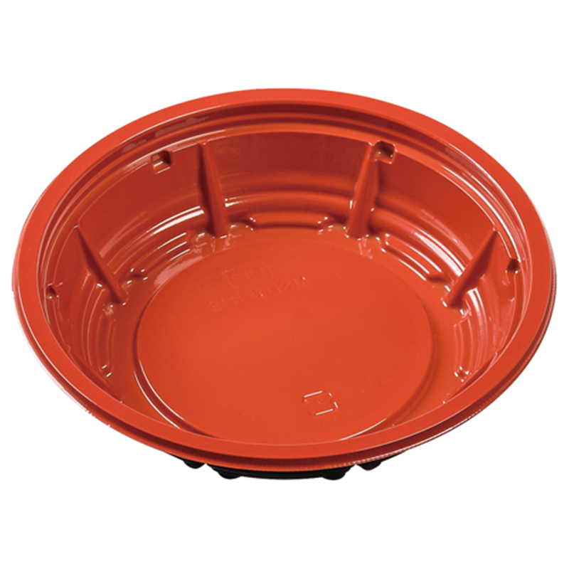 エフピコ 丼容器 MSD新丼 本体 18 赤黒 50枚/袋（ご注文単位1袋）【直送品】