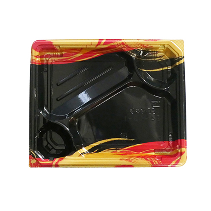 エフピコ 弁当容器 MSD穂高膳 本体 24-19-1 雷神内黒 50枚/袋（ご注文単位1袋）【直送品】