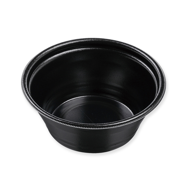 エフピコ 丼容器 DLV麺丼 本体 18（73） 黒W 50枚/袋（ご注文単位1袋）【直送品】