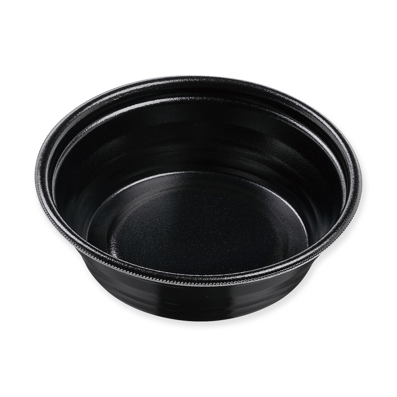 エフピコ 丼容器 DLV麺丼 本体 20（58） 黒W 50枚/袋（ご注文単位1袋）【直送品】