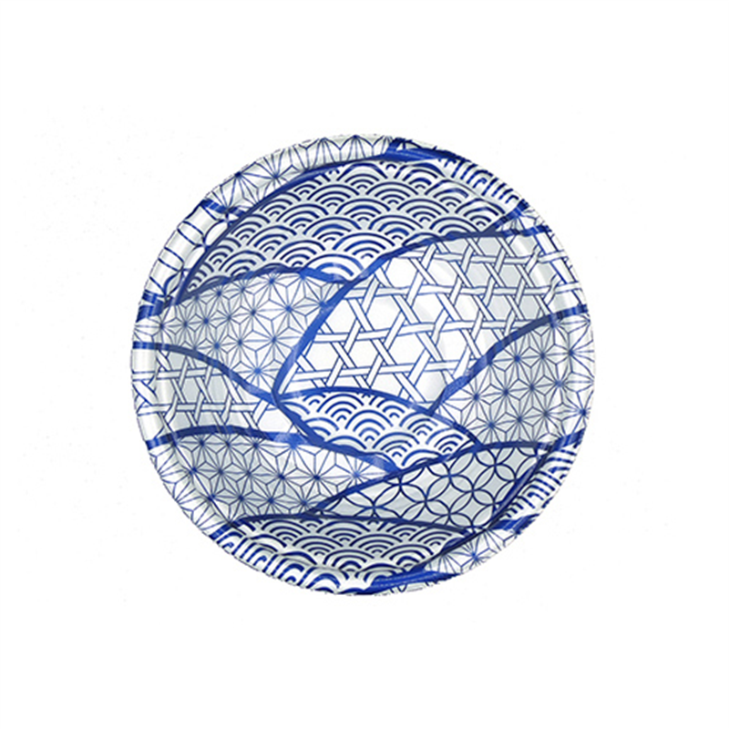 エフピコ 麺容器 MFPホット麺 本体 18小(60)R なみ紋青 50枚/袋(ご注文単位1袋)【直送品】