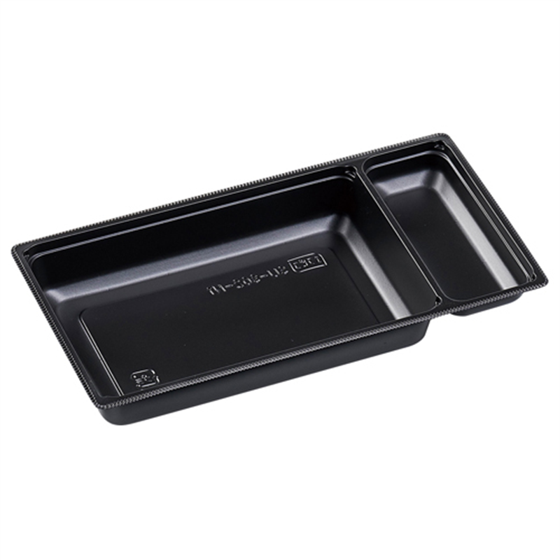 エフピコ 弁当容器 内装（中皿） SU-302-N1 SD 黒 50枚/袋（ご注文単位1袋）【直送品】