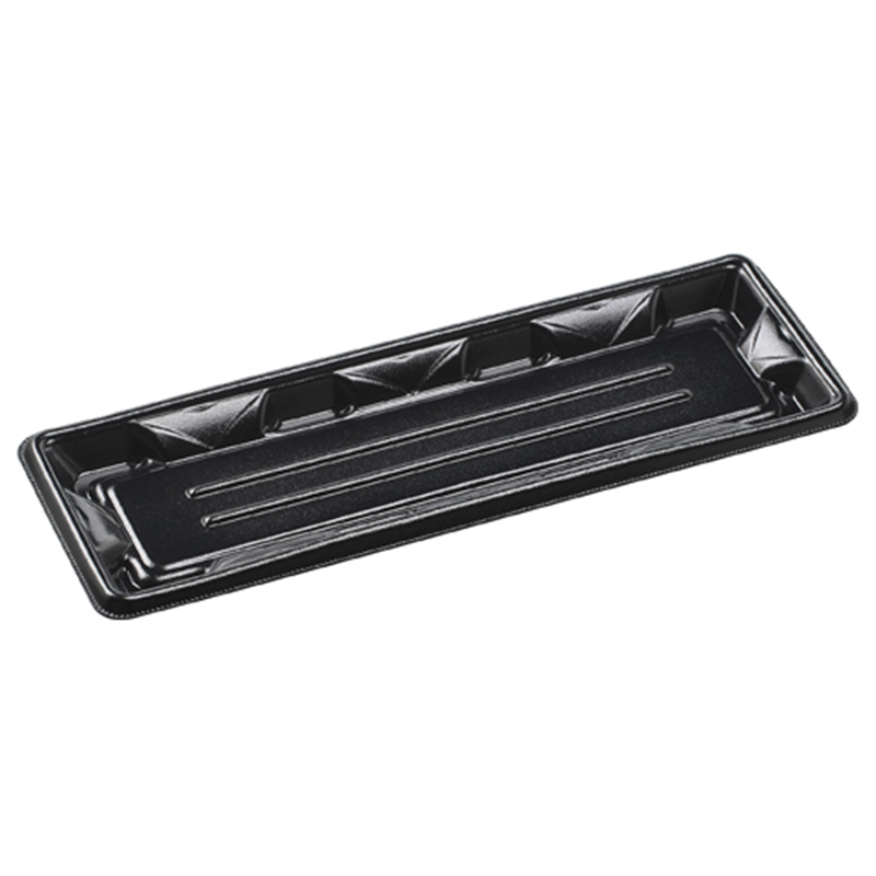 エフピコ 惣菜容器 MFPホットグラン 本体 33-11 黒W 50枚/袋（ご注文単位1袋）【直送品】