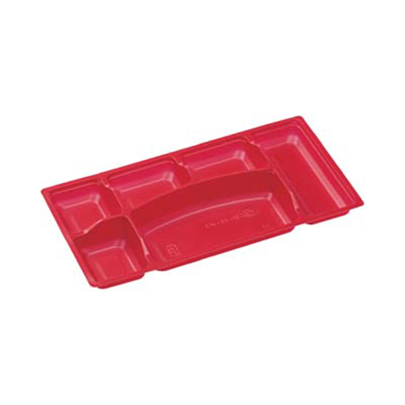 エフピコ 弁当容器 内装（中皿） SU-19-N3SD 赤 50枚/袋（ご注文単位1袋）【直送品】