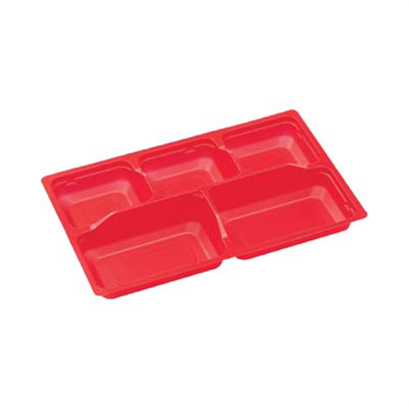 エフピコ 弁当容器 内装（中皿） SU-415-N1SD 赤 50枚/袋（ご注文単位1袋）【直送品】