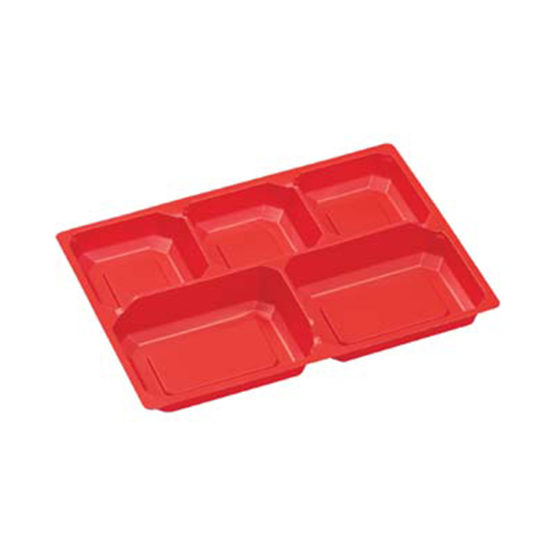 エフピコ 弁当容器 内装（中皿） SU-423-N1SD 赤 50枚/袋（ご注文単位1袋）【直送品】
