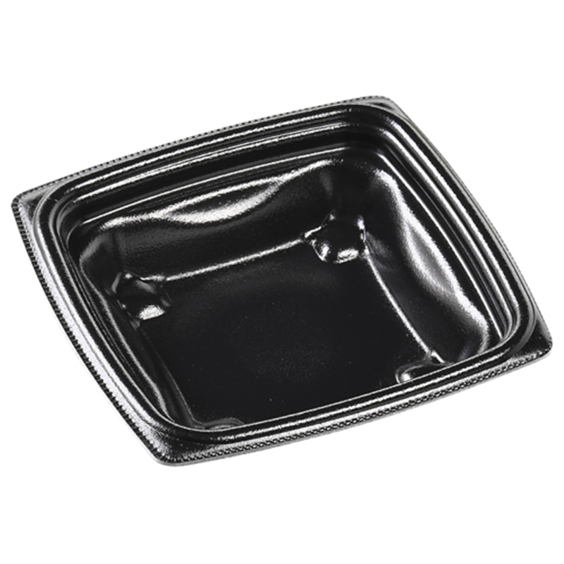 エフピコ 惣菜容器 MFP温デリ 本体 13-13(33) 黒W 50枚/袋(ご注文単位1袋)【直送品】