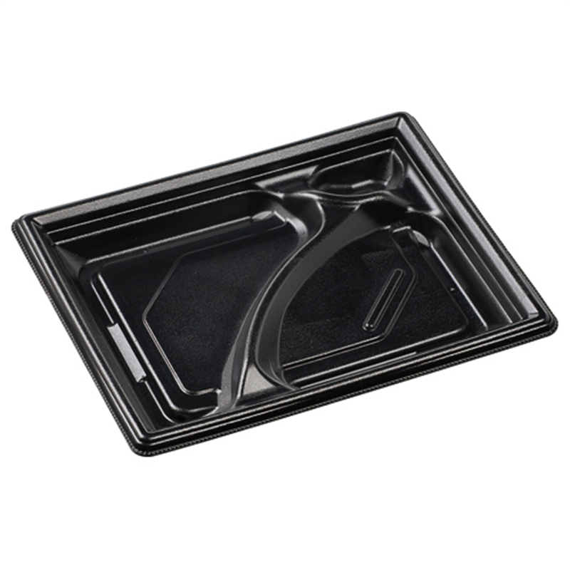 エフピコ 弁当容器 MFPモダン 本体 22-17-1 黒 50枚/袋(ご注文単位1袋)【直送品】