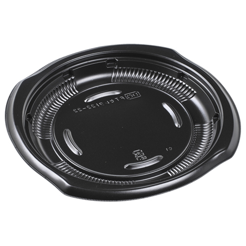 エフピコ 軽食容器 FTセレクト 内嵌本体 22-22 黒 50枚/袋(ご注文単位1袋)【直送品】