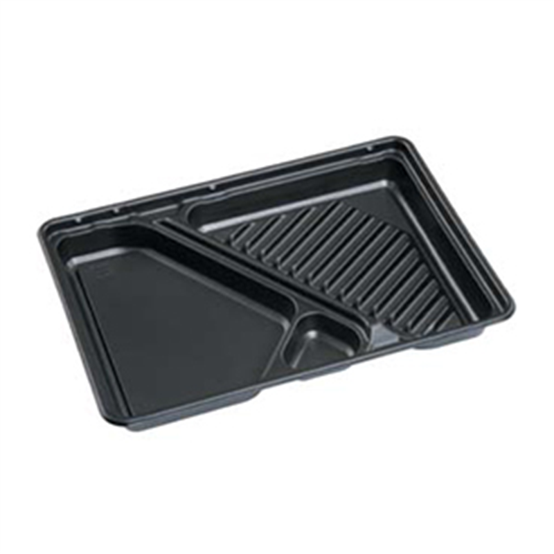 エフピコ 弁当容器 HSIC-170-2 本体 黒 50枚/袋(ご注文単位1袋)【直送品】