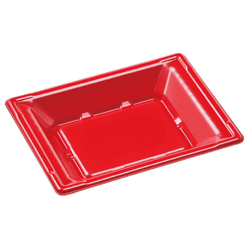 エフピコ 丼容器 MFP平舟丼 本体 19-15 赤黒 50枚/袋(ご注文単位1袋)【直送品】