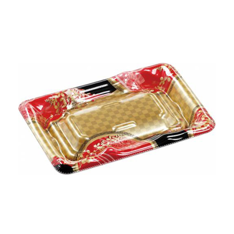 エフピコ 刺身容器 大波台 本体 17-11 花明り金 50枚/袋(ご注文単位1袋)【直送品】