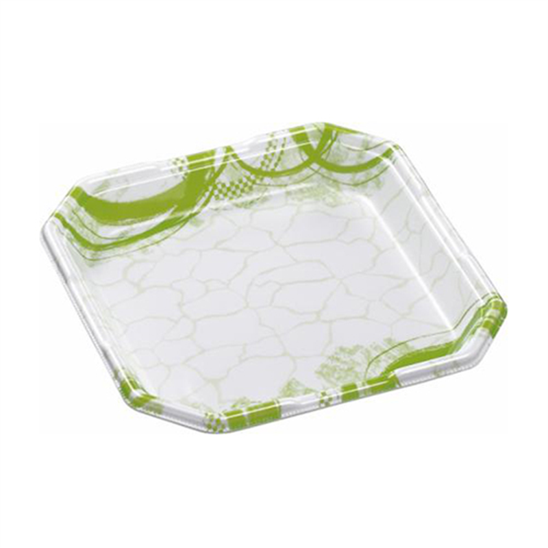 エフピコ しゃぶしゃぶ用トレー しゃぶしゃぶ 2人浅 旬香緑 50枚/袋（ご注文単位1袋）【直送品】