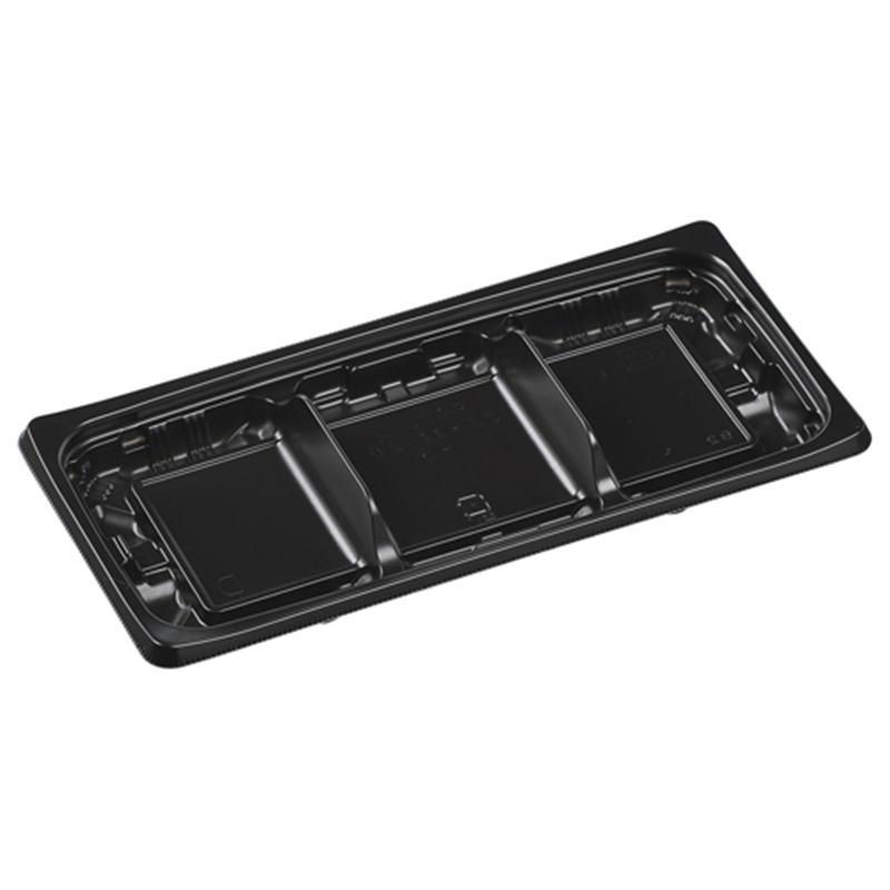 エフピコ 惣菜容器 FTプレイン 本体 22-11-3（20） 黒 50枚/袋（ご注文単位1袋）【直送品】