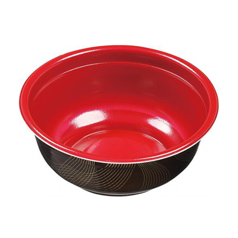 エフピコ 丼容器 丼-153 本体 スペ-スゴ-ルド内朱 25枚/袋（ご注文単位1袋）【直送品】