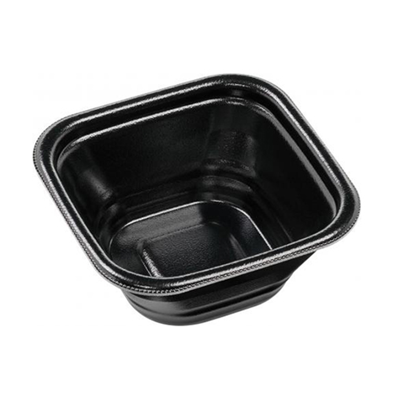 エフピコ 丼容器 DLV角丼 本体 14-14（61）MFP 黒W 50枚/袋（ご注文単位1袋）【直送品】