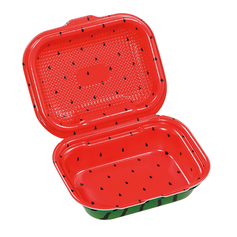 エフピコ 折蓋弁当容器 DLVボーノ 19-15 スイカ 30個/袋（ご注文単位1袋）【直送品】