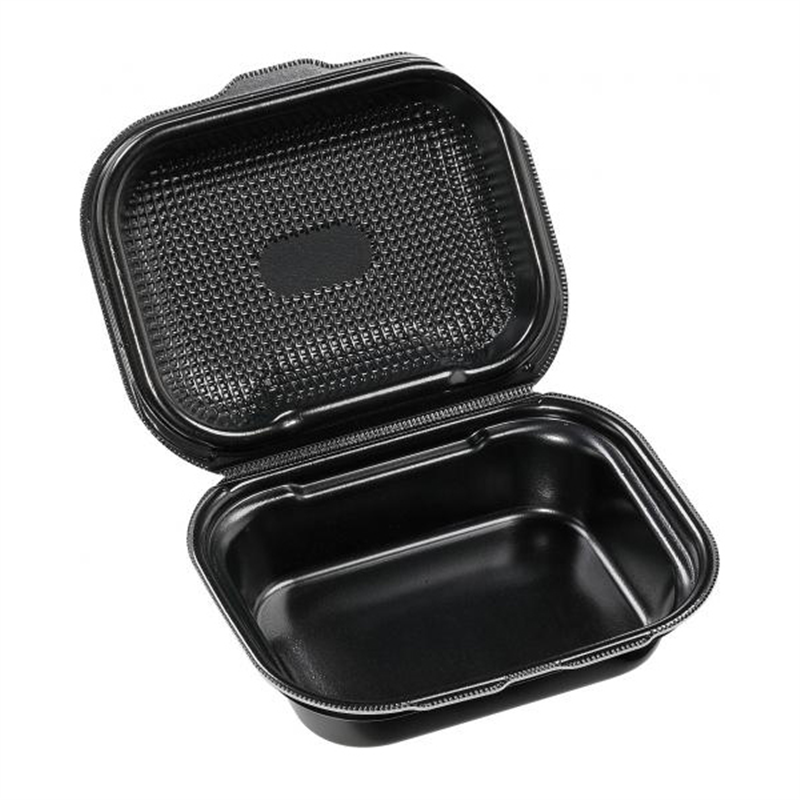 エフピコ 折蓋弁当容器 DLVボーノ 19-15 黒W 30枚/袋（ご注文単位1袋）【直送品】