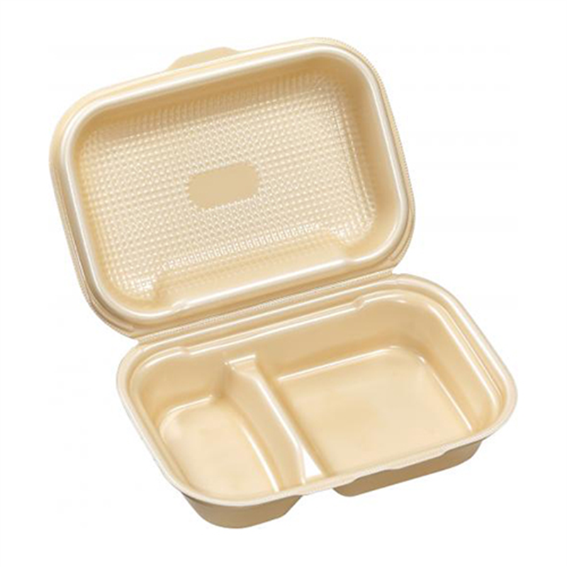 エフピコ 折蓋弁当容器 DLVボーノ 23-16-1 ベージュ 30枚/袋（ご注文単位1袋）【直送品】