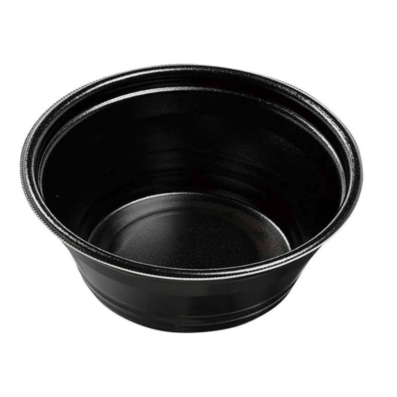 エフピコ 麺・丼容器 DLV麺丼 本体 19（73） 黒W 50個/袋（ご注文単位1袋）【直送品】