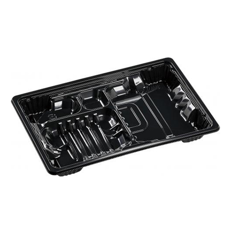 エフピコ 弁当容器 MSDアコード 本体 23-16-1 黒 50枚/袋(ご注文単位1袋)【直送品】