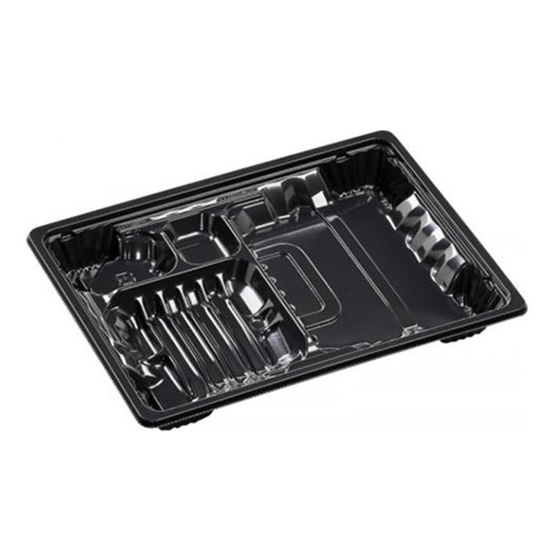 エフピコ 弁当容器 MSDアコード 本体 23-17-2 黒 50枚/袋(ご注文単位1袋)【直送品】