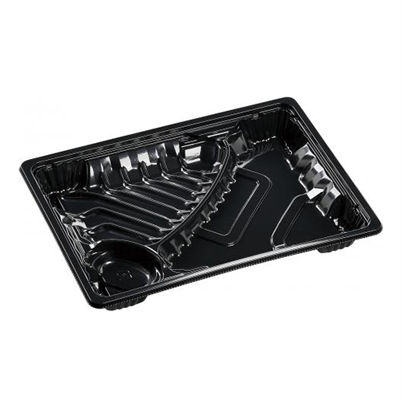 エフピコ 弁当容器 MSDアコード 本体 23-17-3 黒 50枚/袋(ご注文単位1袋)【直送品】