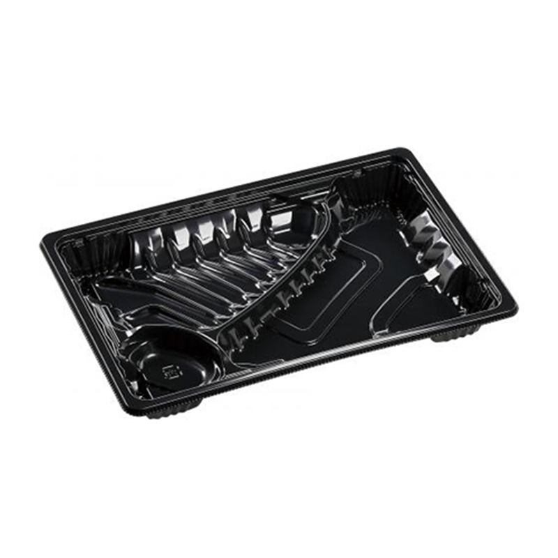 エフピコ 弁当容器 MSDアコード 本体 23-16-2 黒 50枚/袋（ご注文単位1袋）【直送品】