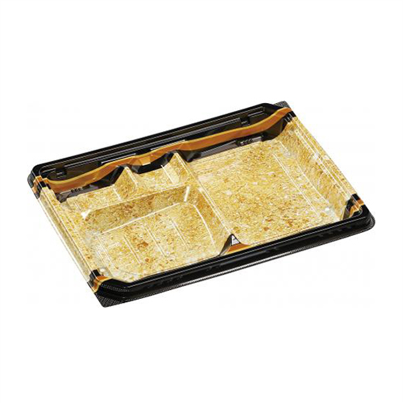 エフピコ 弁当容器 MSD穂高膳 本体 23-17-2 砂岩金 50枚/袋（ご注文単位1袋）【直送品】