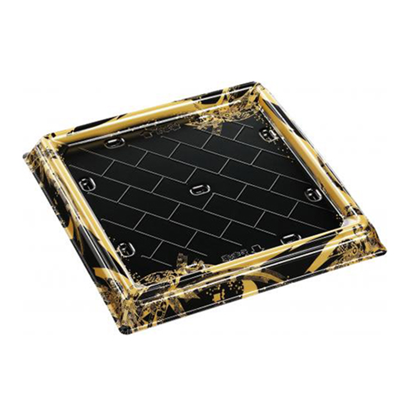 エフピコ 寿司桶容器 祝賀桶 本体 29-29 30貫PT おり姫金 10枚/袋（ご注文単位1袋）【直送品】