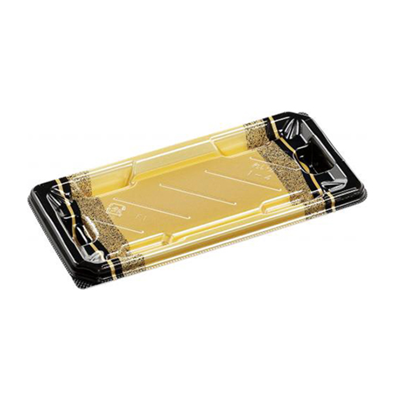 エフピコ 寿司容器 麗角 本体 1-4 箔おし金 50枚/袋（ご注文単位1袋）【直送品】